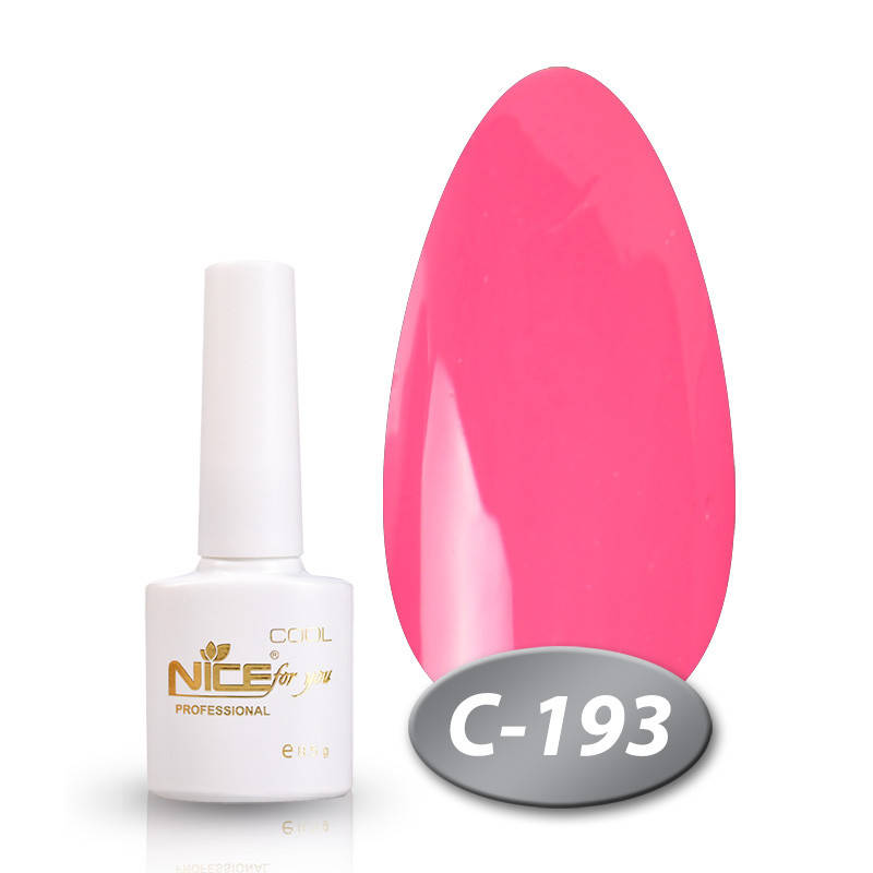 

Гель-лак Nice for you Cool С-193 фуксия 8,5 мл