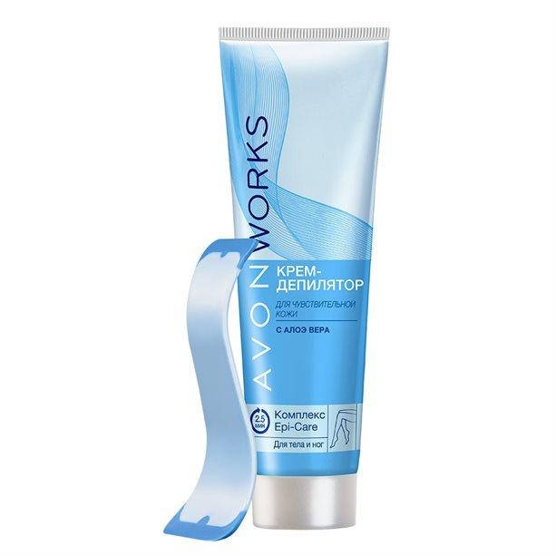 

Крем-депилятор для чувствительной кожи, 100 мл Avon Works