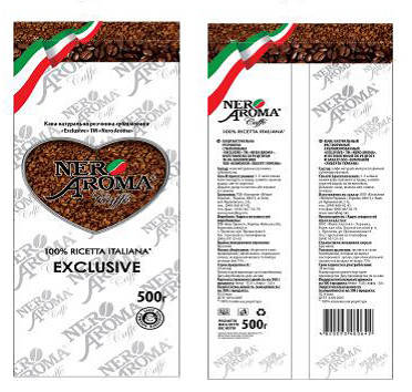 

Растворимый кофе NERO AROMA EXCLUSIVE 500г