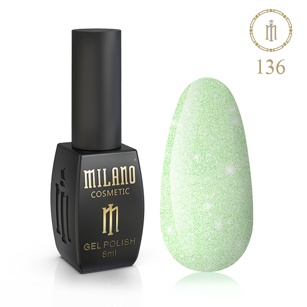 

Гель лак для ногтей Милано (Milano Cosmetic) 8 мл № 136