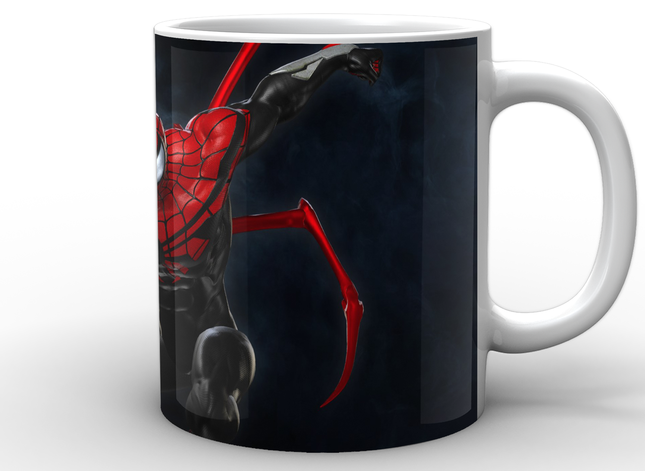 

Кружка GeekLand Человек-Паук Spider-Man альтернативный костюм SM.02.023, Белый