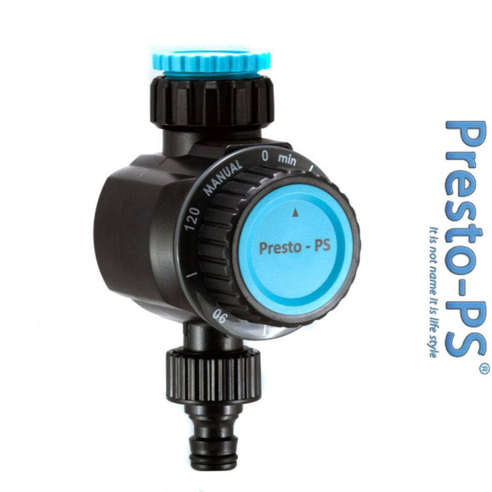 

Таймер для полива механический от 10 до 120 минут Presto-PS 7735