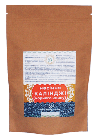 

Семена черного тмина (калинджи), 100г Эколия