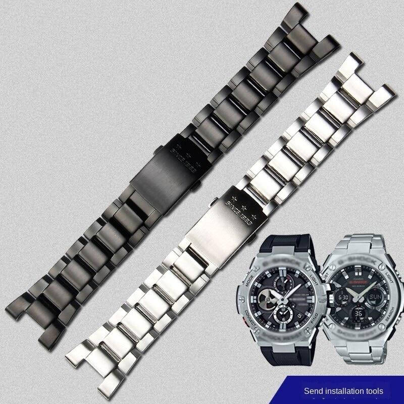 

Браслет для Casio G-SHOCK GST-W300G / S130 / 400G / B100 / S130BC / S300G / S310D-1A9 / W330AC / GST-W300G