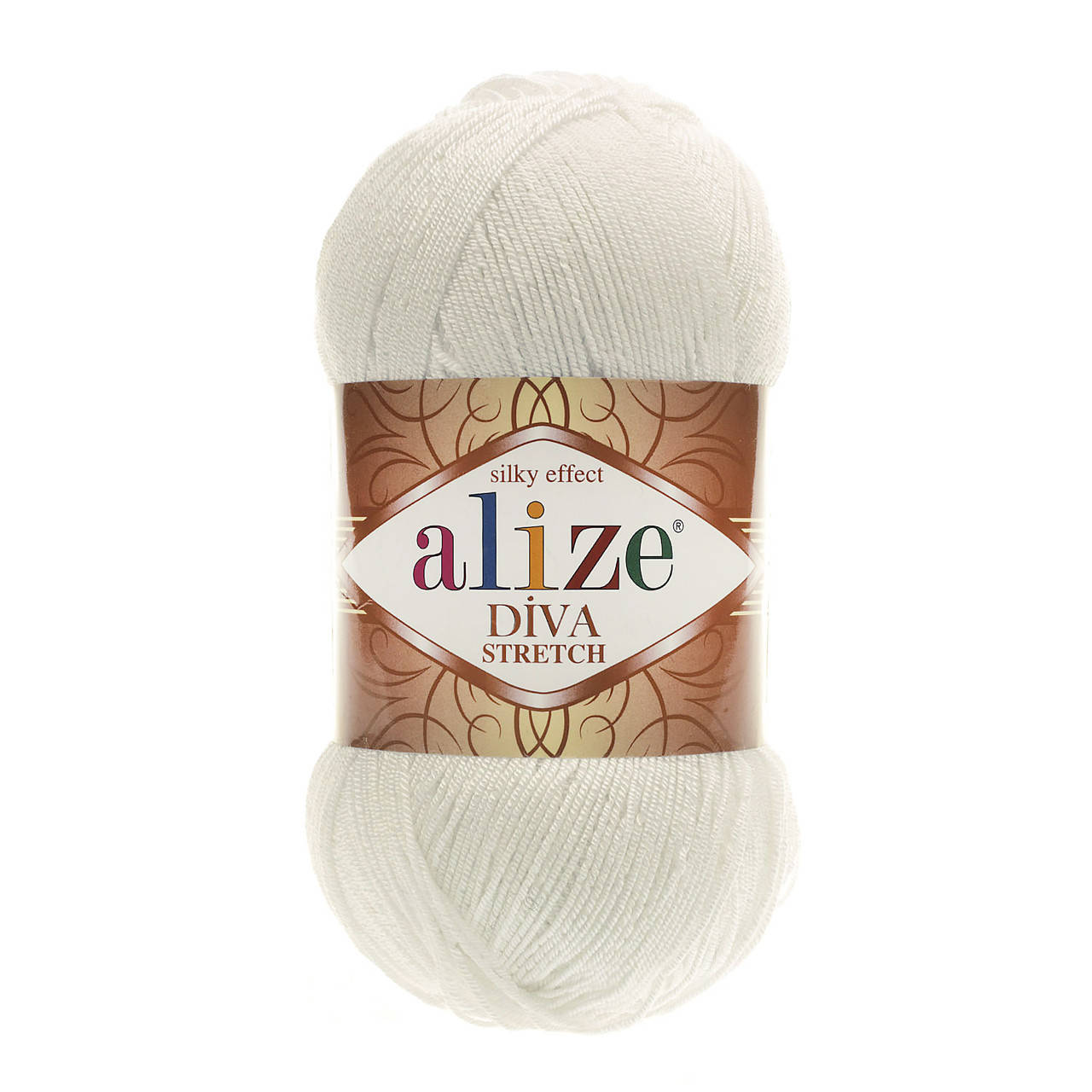 

Пряжа Alize Diva Stretch 62 молочный