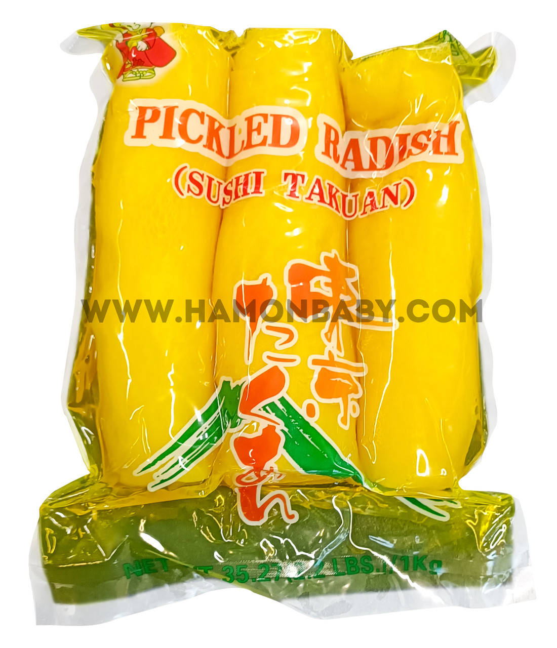 

Маринованная редька (sushi takuan), 1 кг, Китай