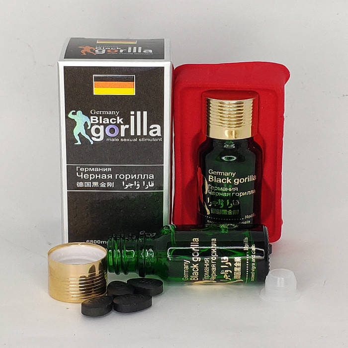 

Таблетки для потенции Черная Горилла / Black Gorilla (10 таблеток)