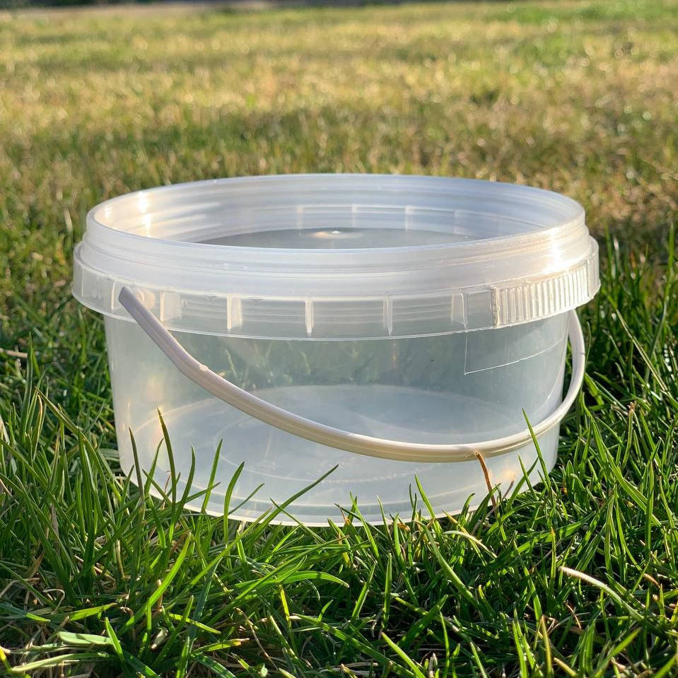 

Ведро пластиковое пищевое 0,5л. прозрачное