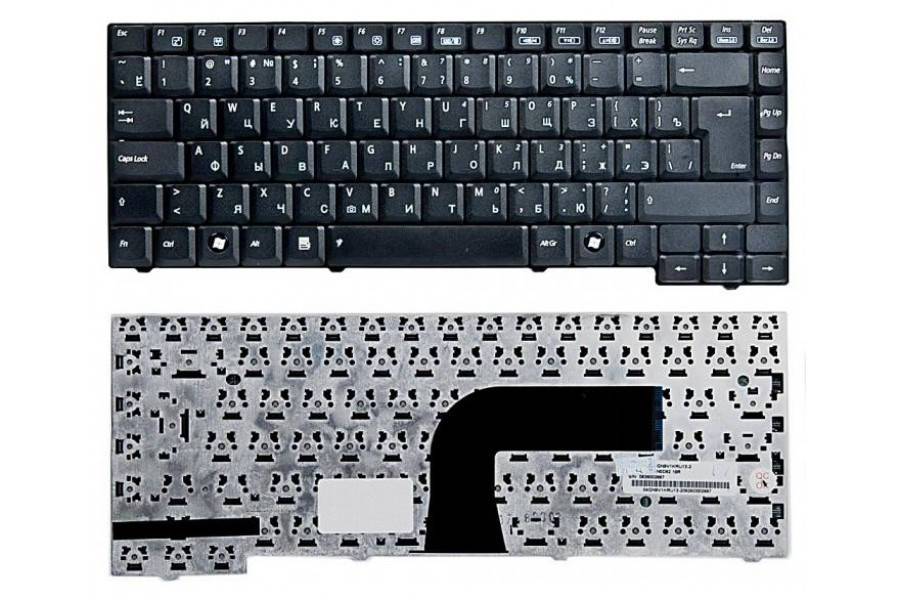 

Клавиатура для ноутбука Asus F5 RU черная бу, Черный