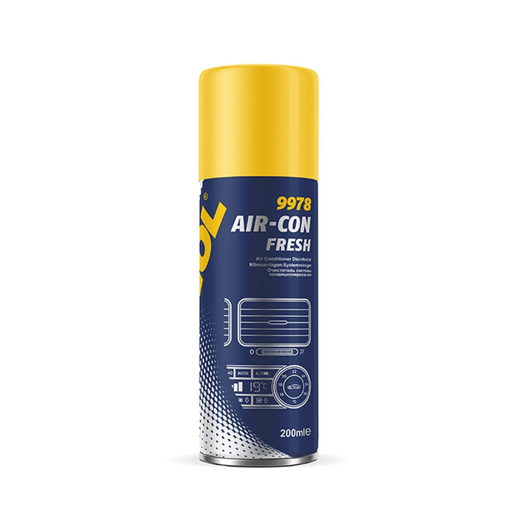 

MANNOL AIR-CON FRESH - СРЕДСТВО ДЛЯ ОСВЕЖЕНИЯ КОНДИЦИОНЕРОВ 200ML (9978)/MN9978