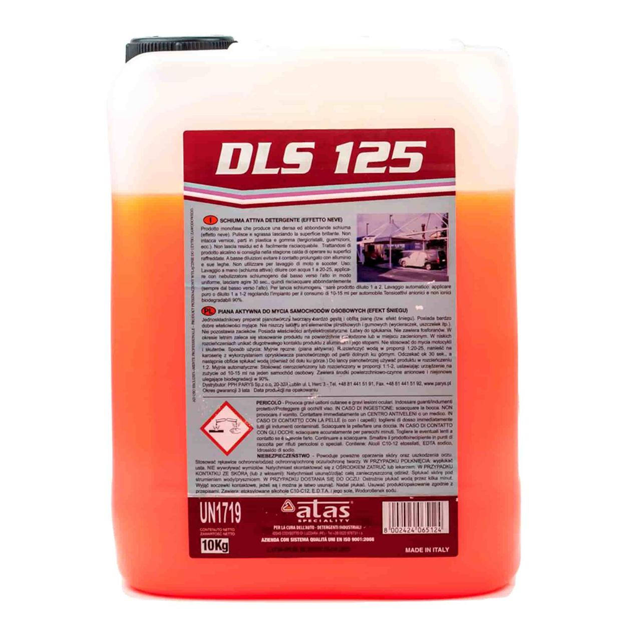 

Активная пена ATAS DLS 125 автошампунь концентрат 1,8 кг (065100)