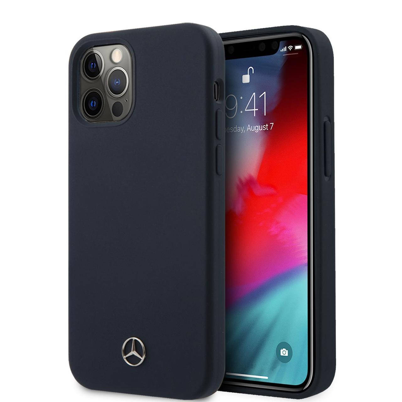 

Силиконовый чехол Mercedes для Apple iPhone 12/12 Pro