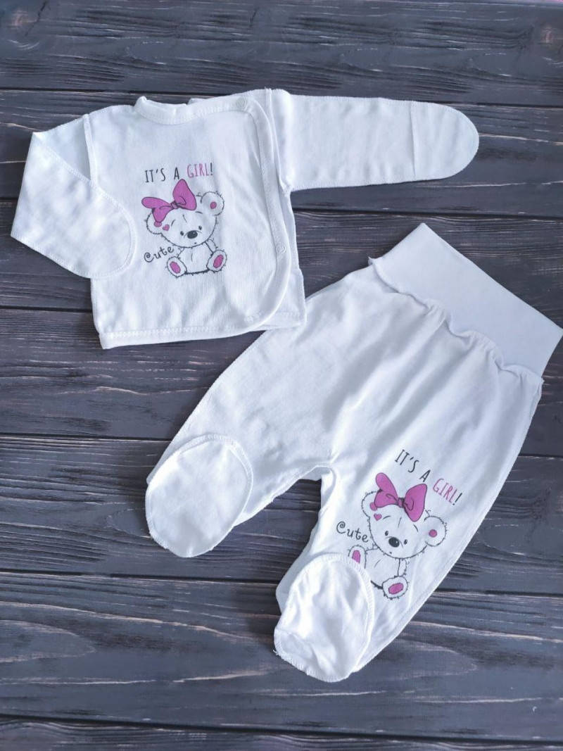 

Комплект для новорожденных из 2-х предметов кулир