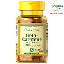 

Puritan's Pride Бета-Каротин Beta-Carotene 3,000 mcg 100 softgels