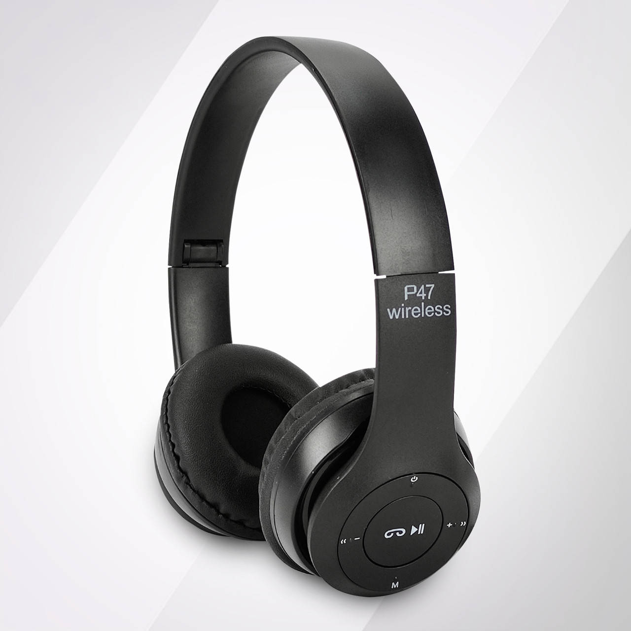 

Беспроводные Bluetooth наушники P47 4.2+EDR черные накладные блютуз наушники, Черный
