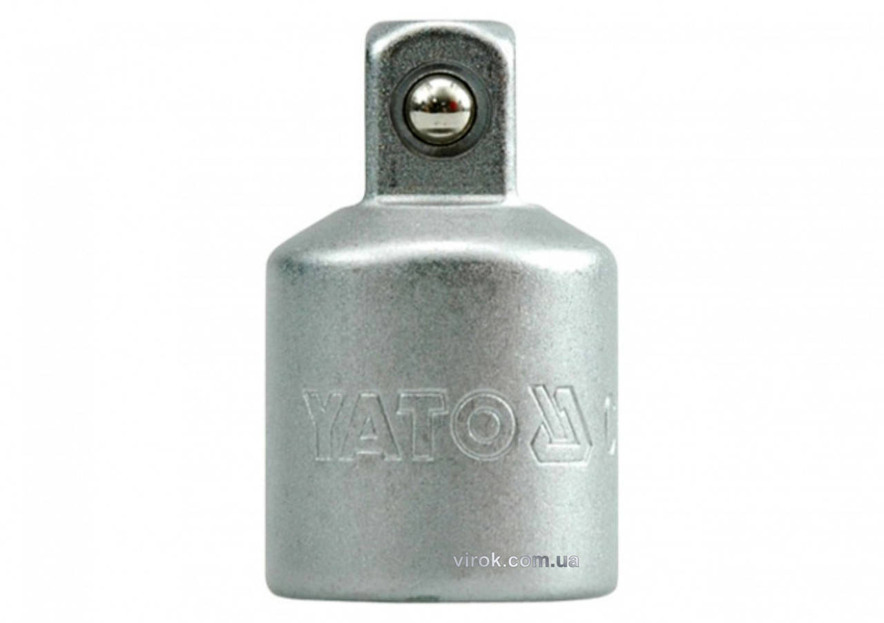 

Переходник YATO 3/4"(F) - 1/2"(М) 51 мм YT-1259