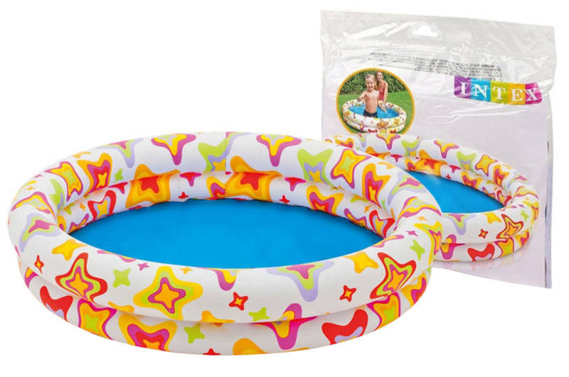 

Детский надувной бассейн INTEX на 2 секции 59421 р.122*25см