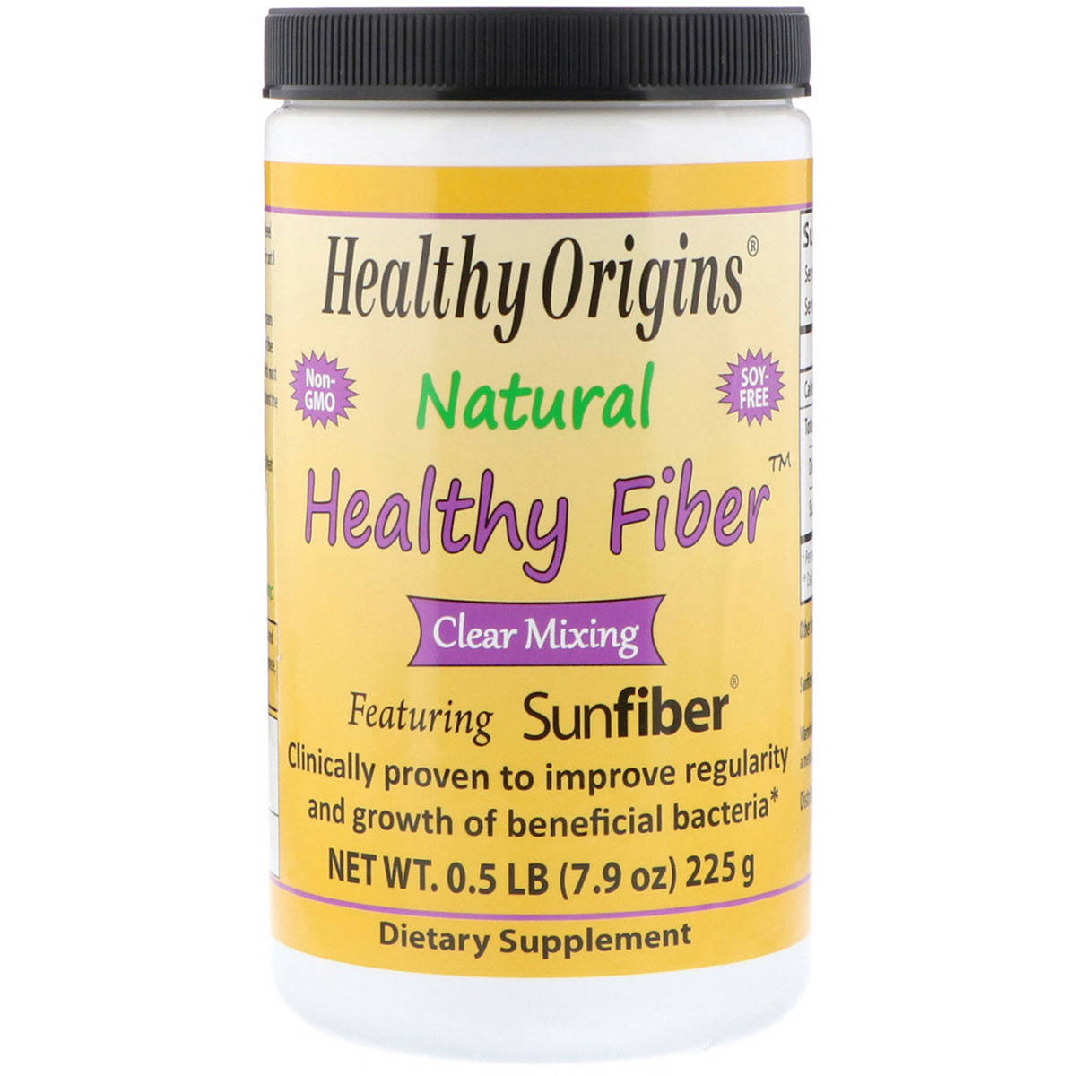 

Натуральная Клетчатка, Natural Healthy Fiber, Healthy Origins, 225 гр.
