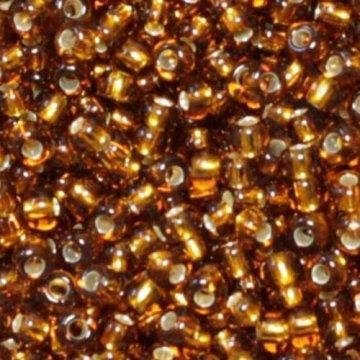 

Чешский Бисер Preciosa 10/0 № 17090 (блестящий коричнево- золотой) / 10г