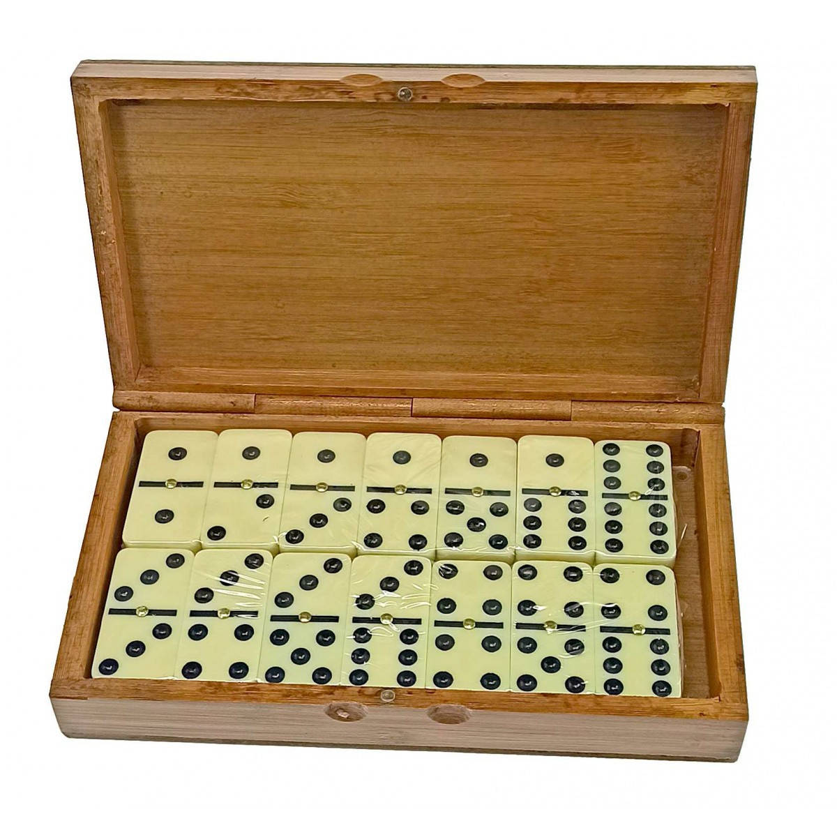 

Домино в бамбуковом футляре (19х12х3 см)(B4807)