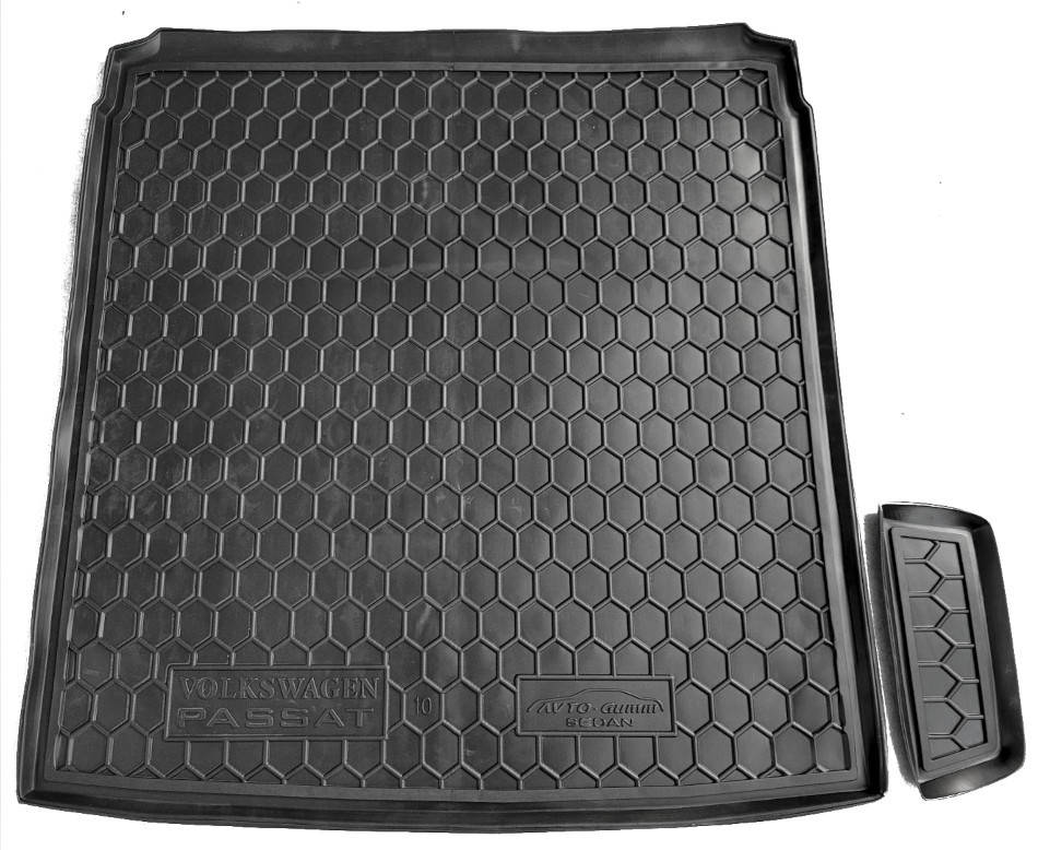 

Багажник полимерный, Volkswagen Passat CC 2008-> седан (Avto-Gumm), Черный