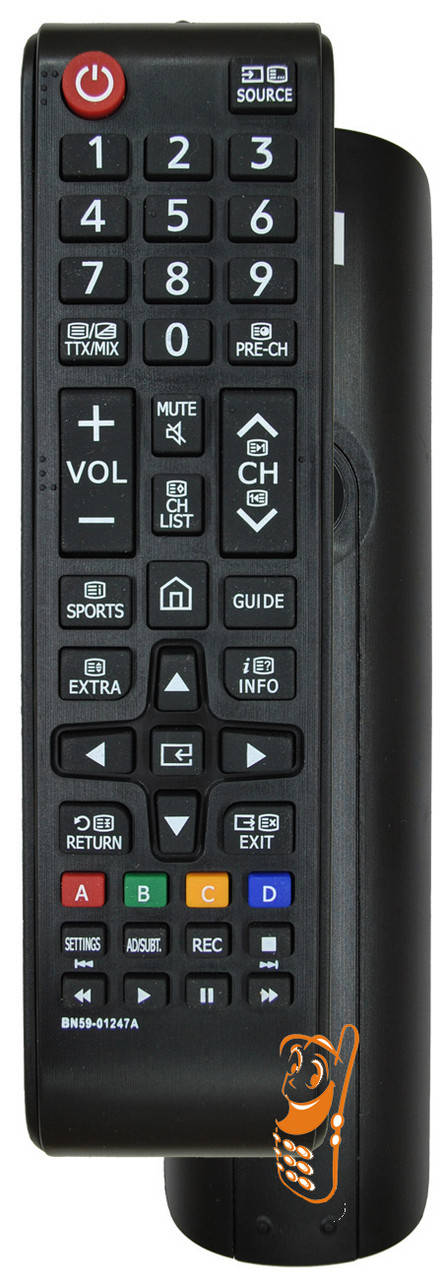 

Пульт Samsung BN59-01247A (TV/TXT) - пульт для телевизора Samsung, Черный