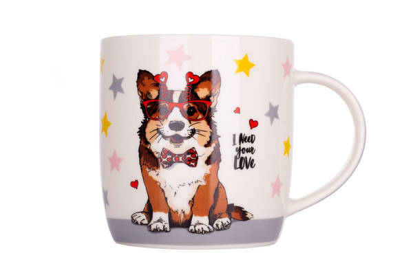 

Чашка керам. 365мл "Luminarc. Limited Edition Corgi" №B35-L1288A/58515(12)(48)