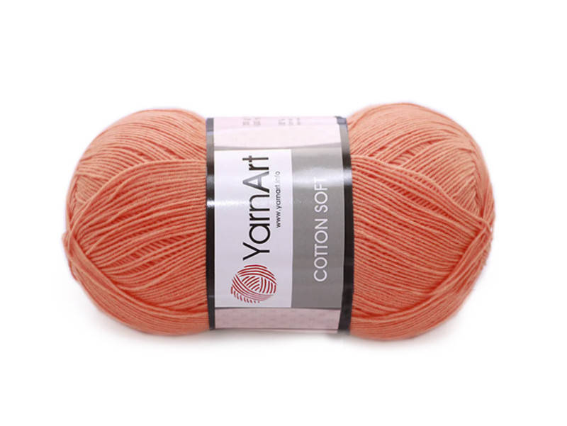 

YarnArt Cotton Soft, Оранж, Оранжевый