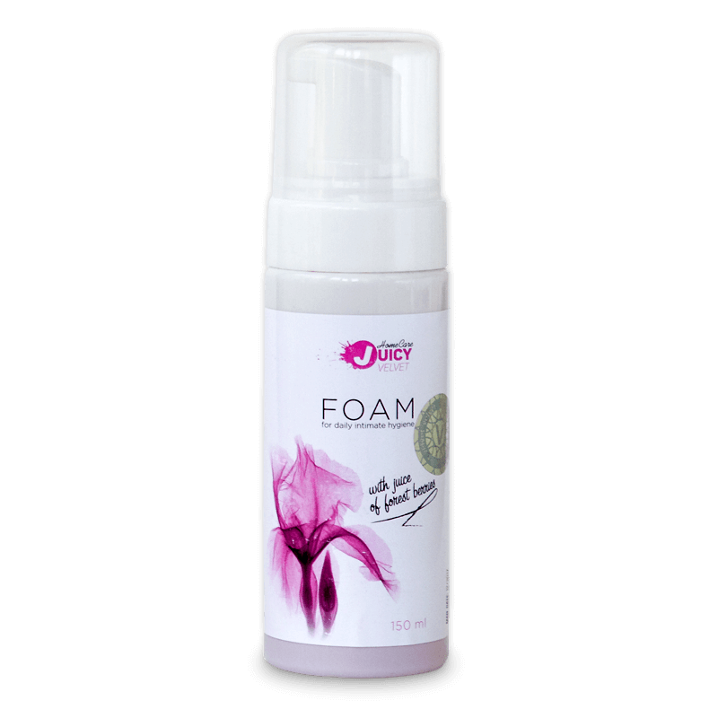 

ПЕНА для ежедневной интимной гигиены JUICY VELVET 150 мл