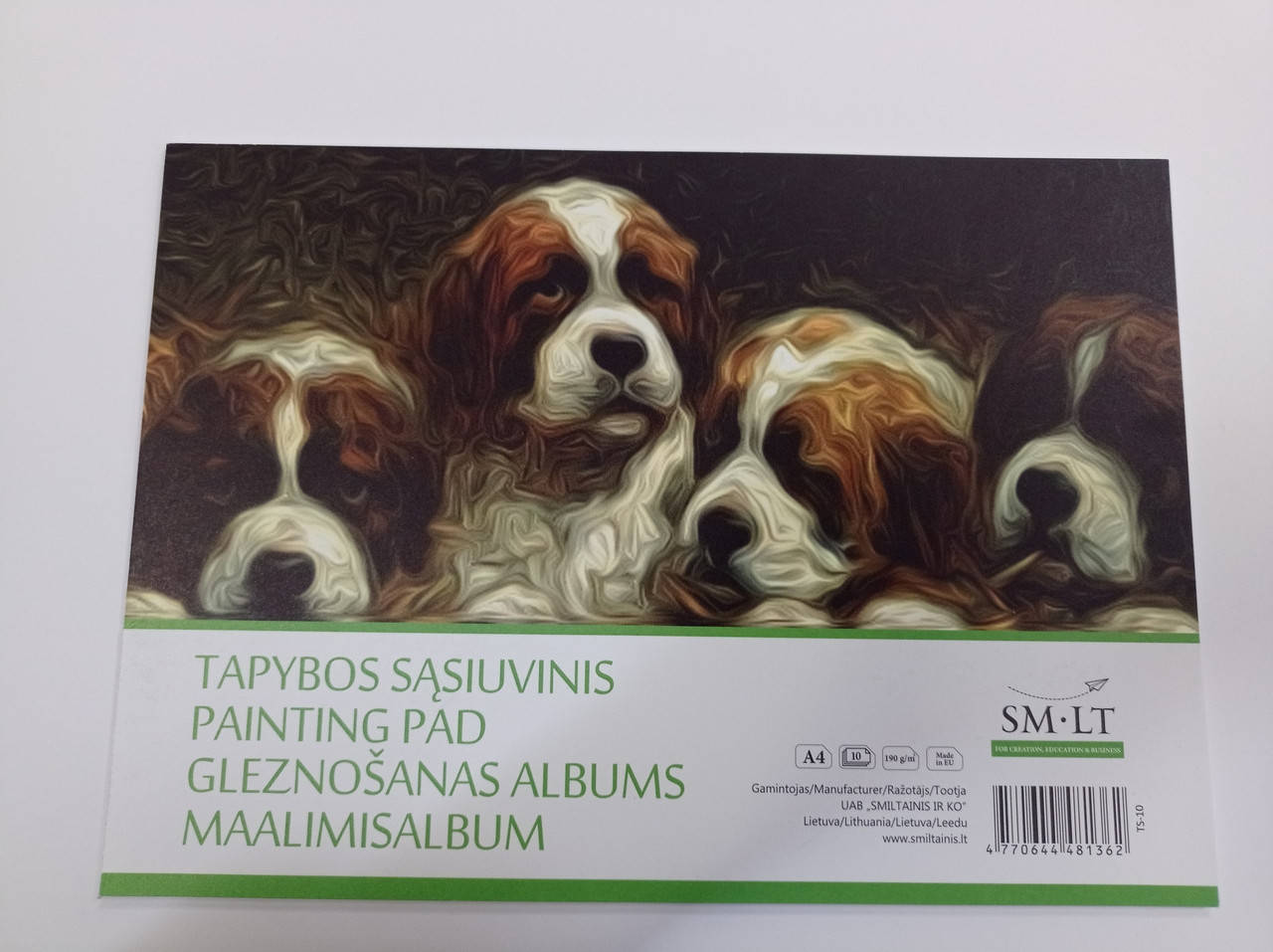 

Альбом-склейка для акварелі А4, 190г/м2, 10л, Smiltainis