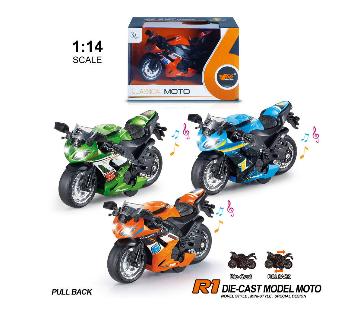 

Металлический мотоцикл 1:14 инерционный 1374519327