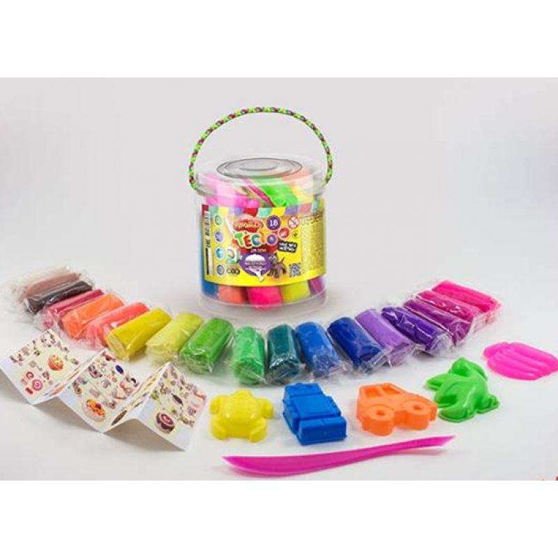 

Тесто для лепки "Master Do" тубус 18 цветов.