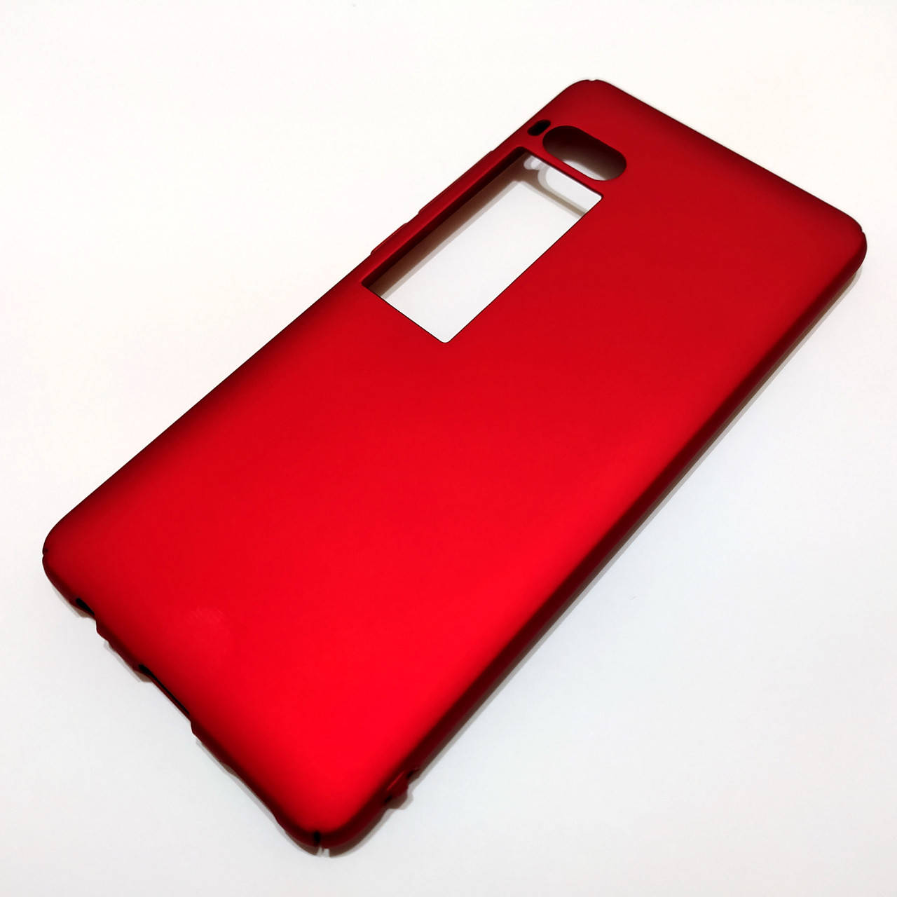 

Чехол для Meizu Pro 7 пластиковый матовый, Красный