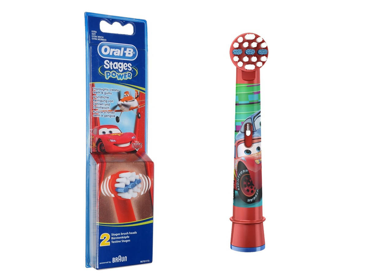 

Насадки 1 шт Oral-B Stages Kids Cars/ Тачки на детские зубные щетки
