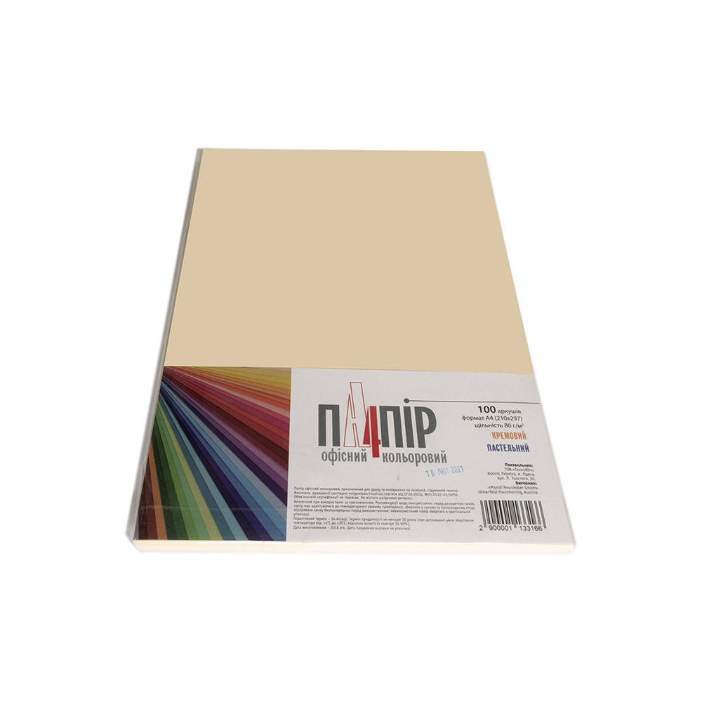 

Бумага А4 IQ Color CR20 кремовый /100л