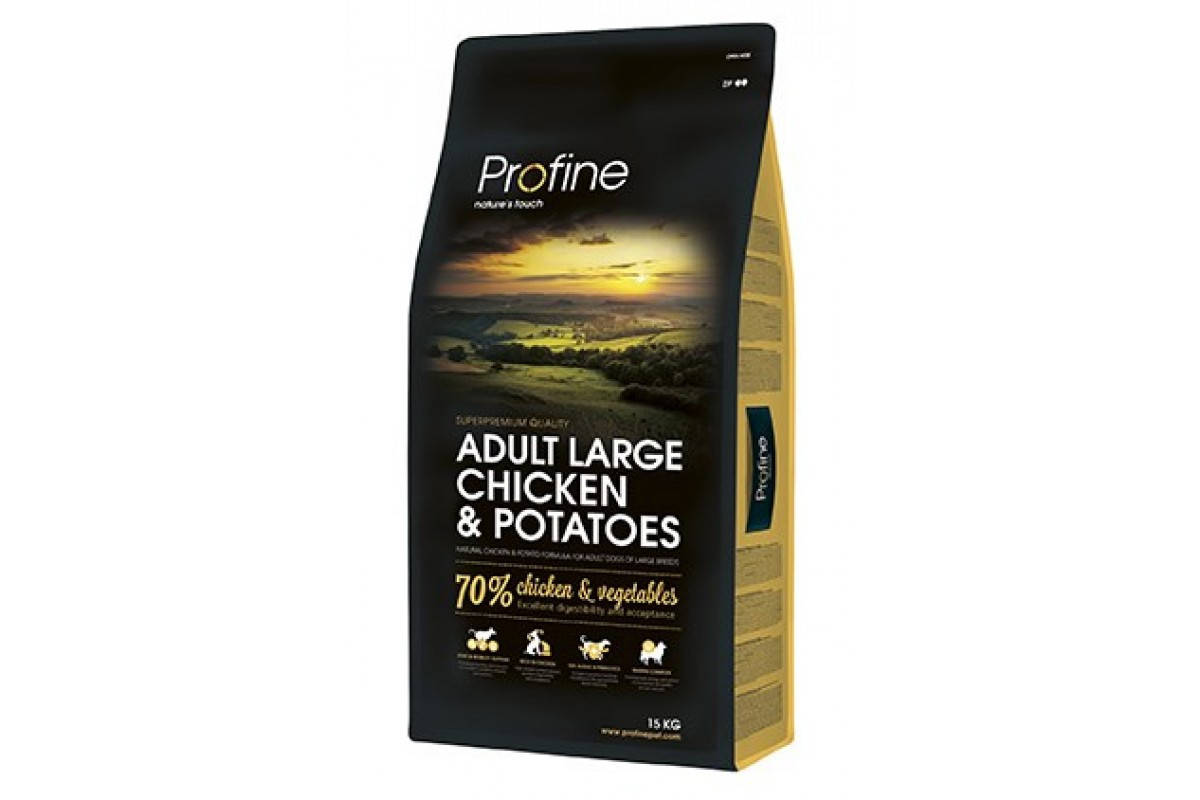 

Profine Adult Large Breed Chicken and Potatoes 15кг+2кг для собак крупных и гигантских пород