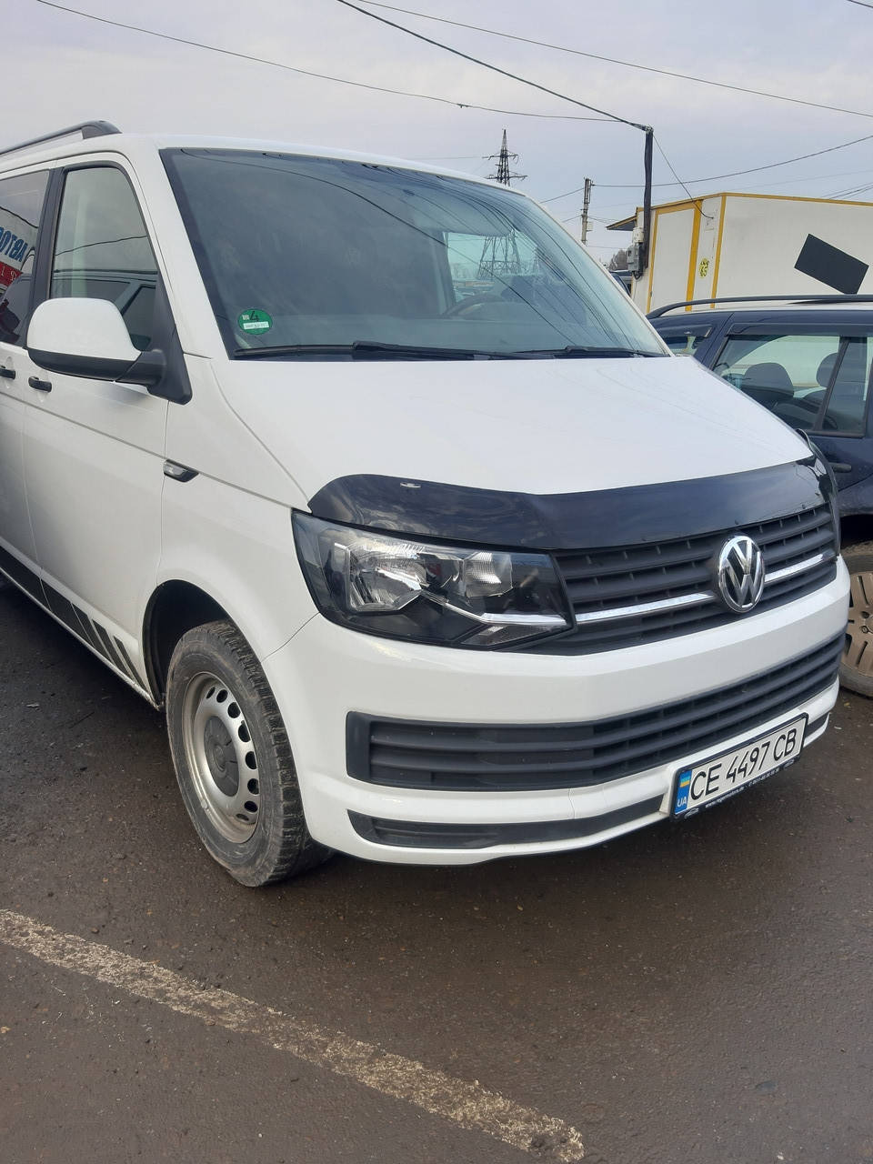 

Дефлектор капота (мухобойка) Volkswagen Transporter T6 2015- (HIC)