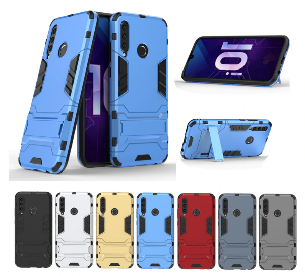 

PC + TPU чехол Metal armor для Huawei Honor 10i (6 цветов), Разные цвета