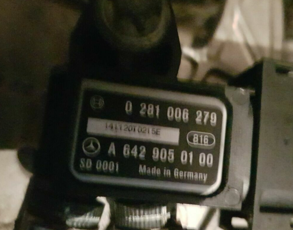 

A6429050100 Mercedes датчик давления выхлопных газов
