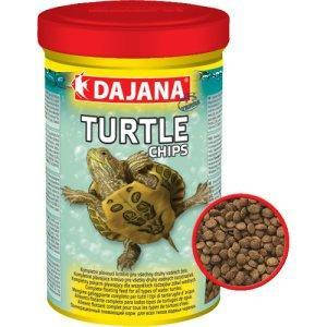 

Корм для водных черепах Dajana TURTLE CHIPS 1 л/400 гр