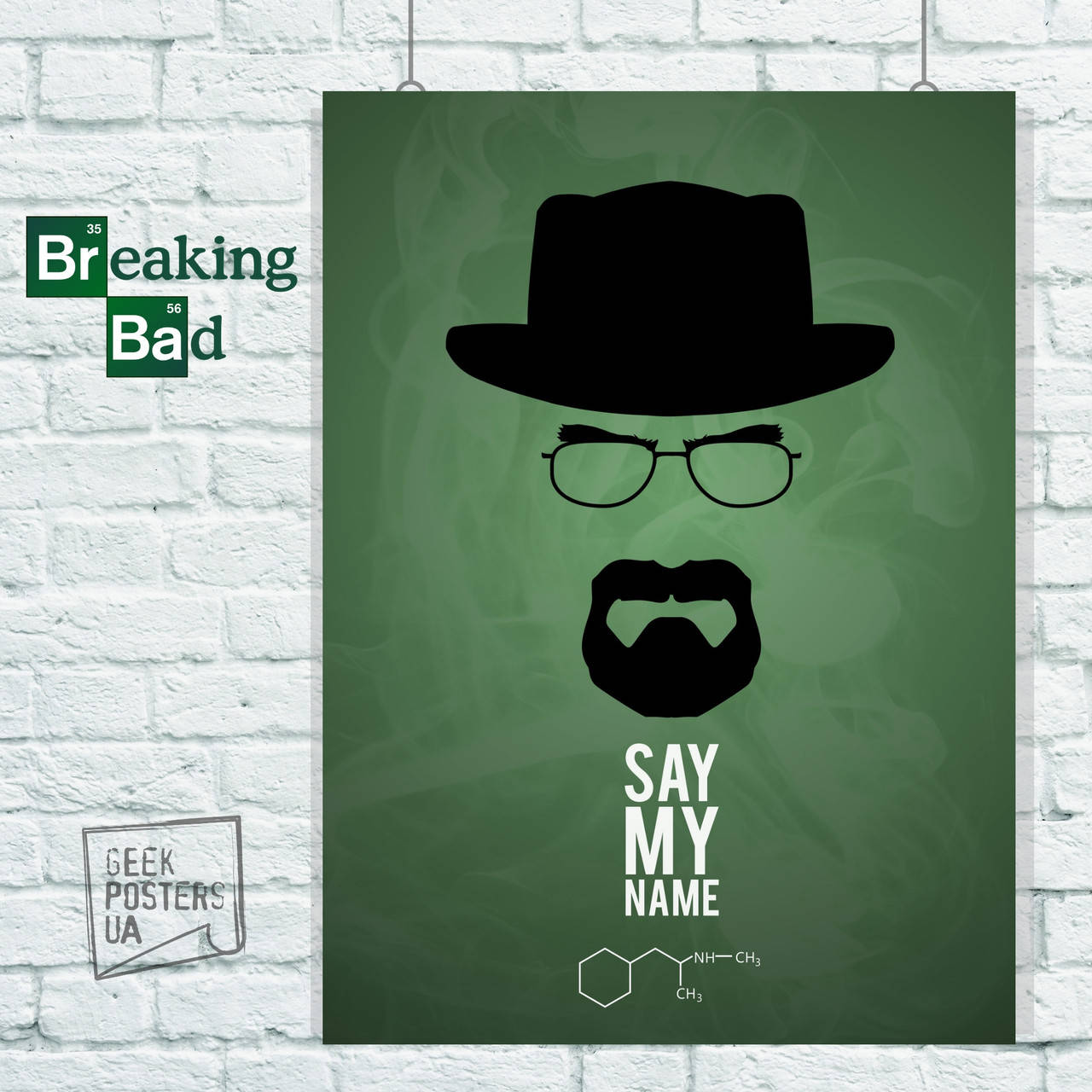 

Постер Breaking Bad / Во все тяжкие. Размер 42x30см (A3). Матовая бумага