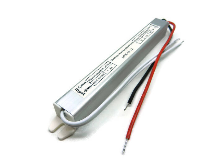 

Блок питания MTK-18-12 12В 1.5А 18Вт ULTRASLIM