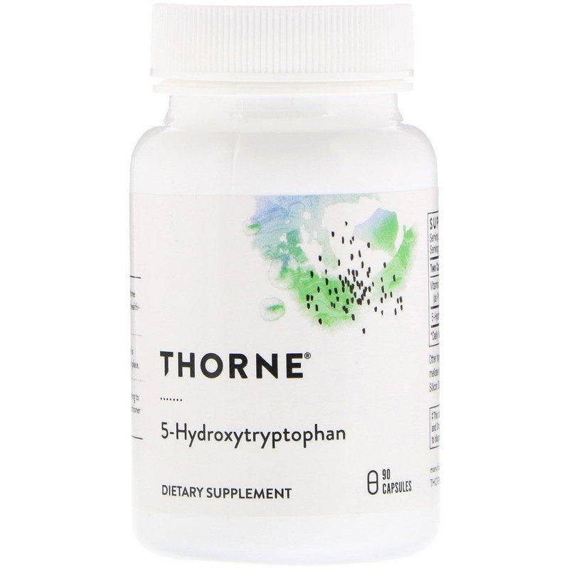 

5-НТР (окситриптан) Thorne Research 5-Hydroxy-Tryptophan 90 капсул (THR-50302)