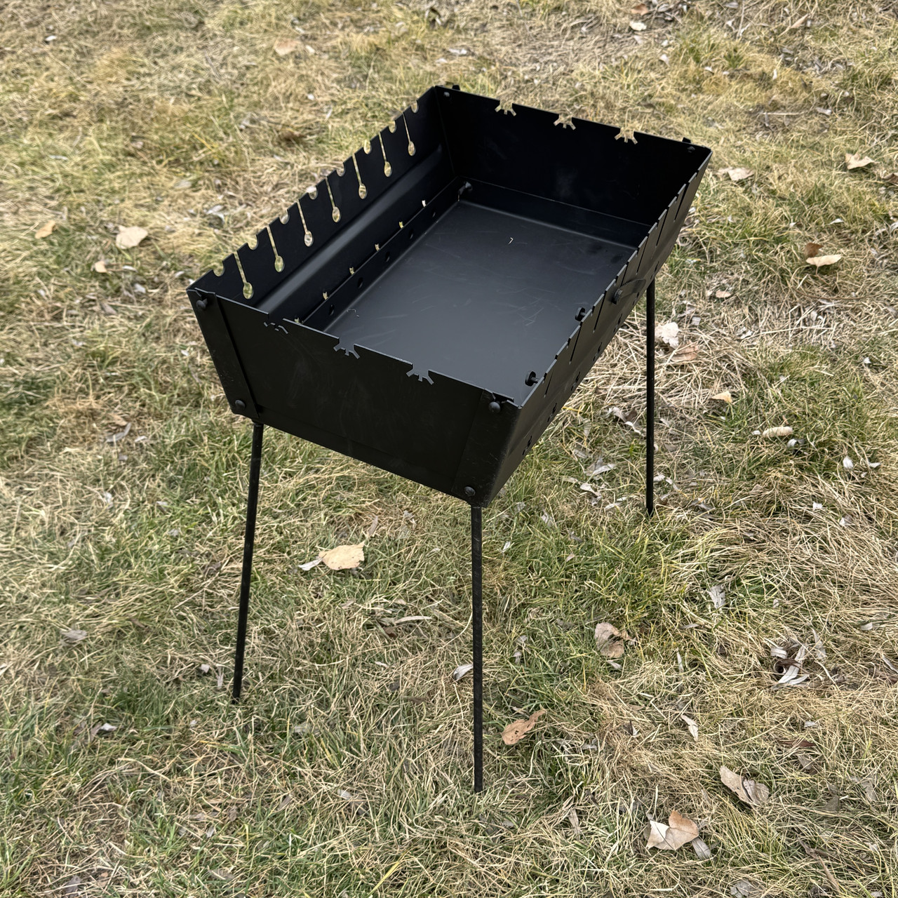 Мангал валіза на 8 шампурів, 2мм