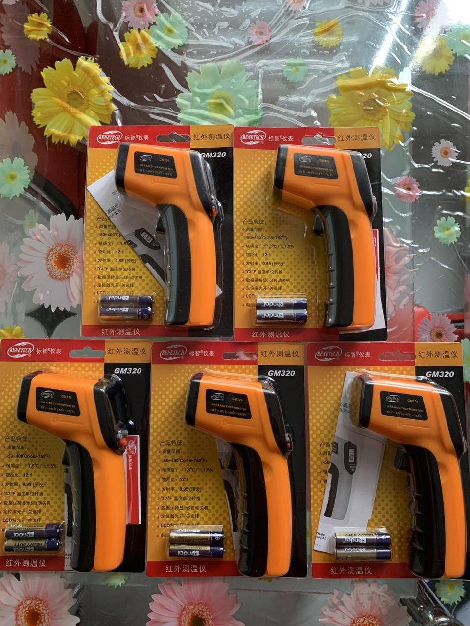 

Пирометр BENETECH GM320, -50...+380С ОРИГИНАЛ