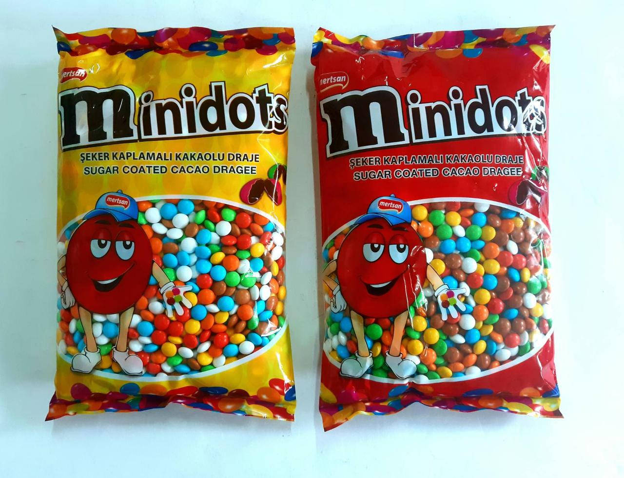 

Шоколадное драже в разноцветной глазури "Minidots" 1кг