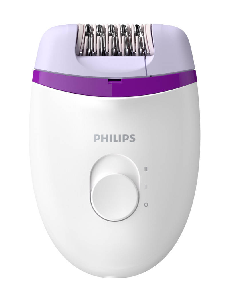 

Эпилятор Philips Satinelle Essential BRE225 / 00 Белый / Фиолетовый