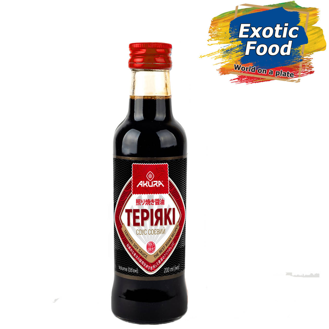 

Соус соевый "Терияки" ТМ "AKURA", 200 мл