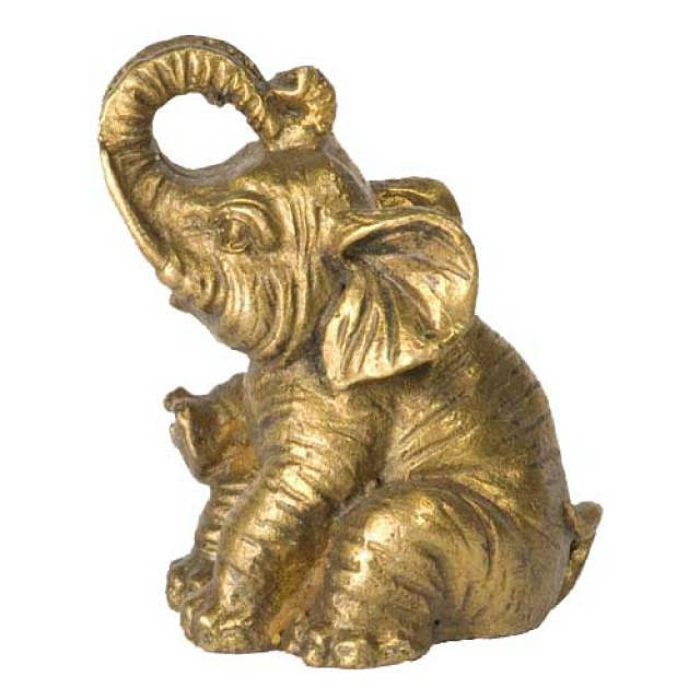 

Статуэтка Слон 5 см. желтая (8888)