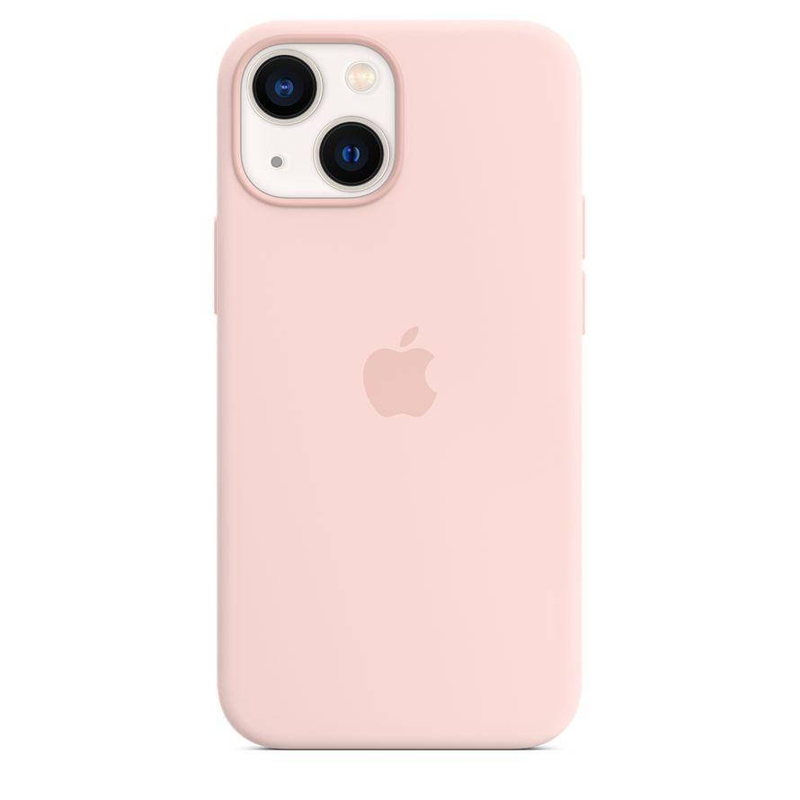 

Чехол-накладка Silicone Full case для IPhone 13 Mini Pink Sand (01) пудра